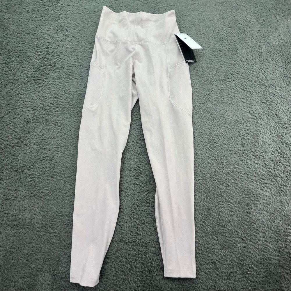 Nike One Training Leggings Womens 7/8 Length High Rise Athletic Small